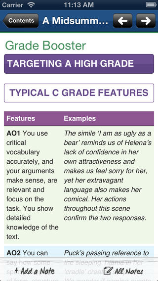 Midsummer Nights Dream York Notes AS and A2 on the App Store on ...
