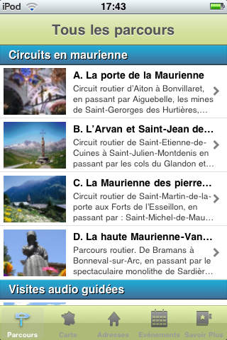 Capture d’écran iPhone 4