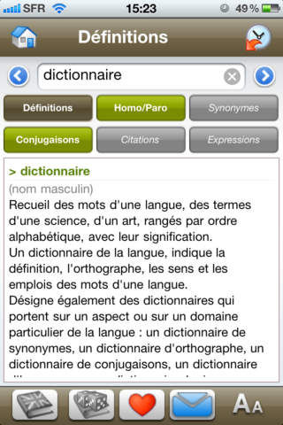 Capture d’écran iPhone 2