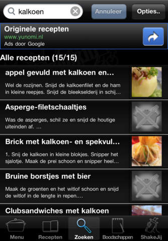 iPhone schermafbeelding 2