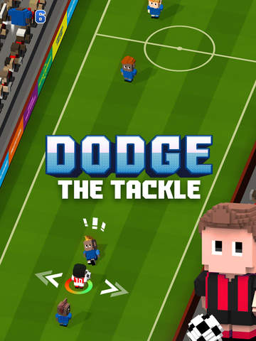 Blocky Soccer - Endless Arcade Runner iOS