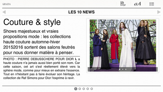Magazine Maison Et Travaux 1641 grazia magazine dans l app store Magazine Maison Et Travaux 1641 grazia magazine dans l app store