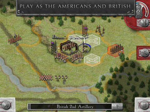 Rebels and Redcoats iOS