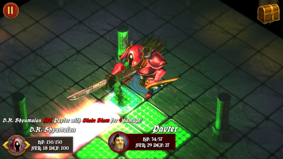 Dungeon Crawlers Metal iPad