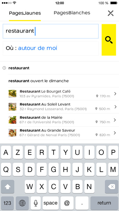 Capture d’écran iPhone 2