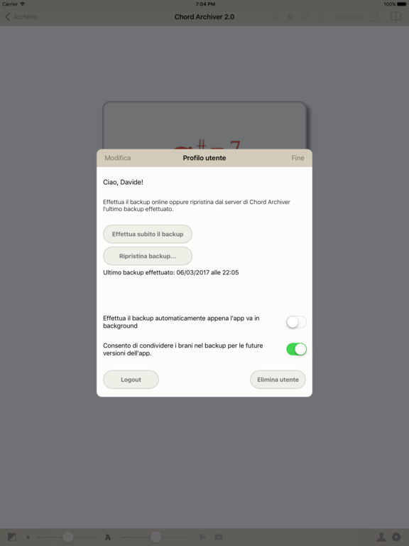 Istantanea iPad 2