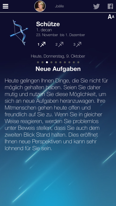 „Mein Horoskop Pro“ Im App Store