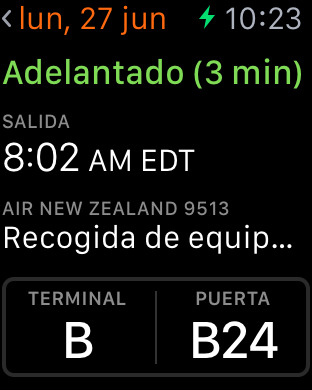 Captura de pantalla del iPhone 2