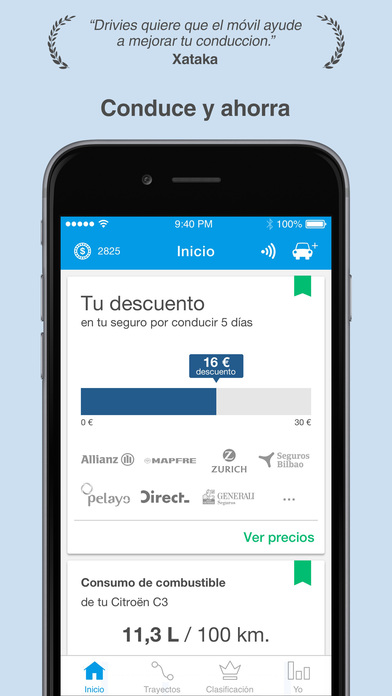 Captura de pantalla del iPhone 1