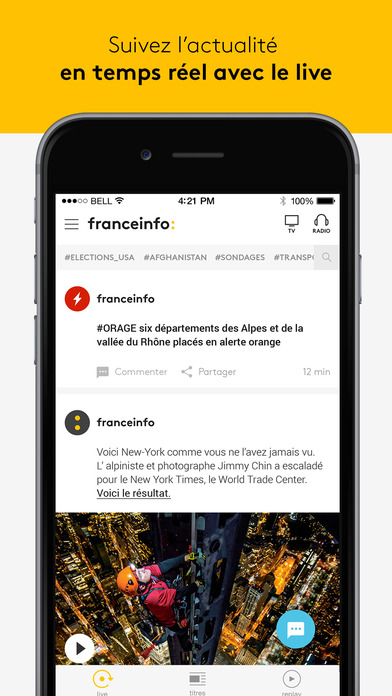 Capture d’écran iPhone 1