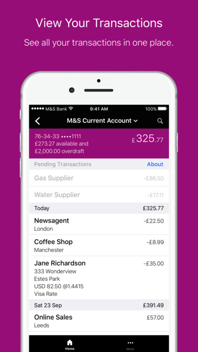 Marks And Spencer Credit Account