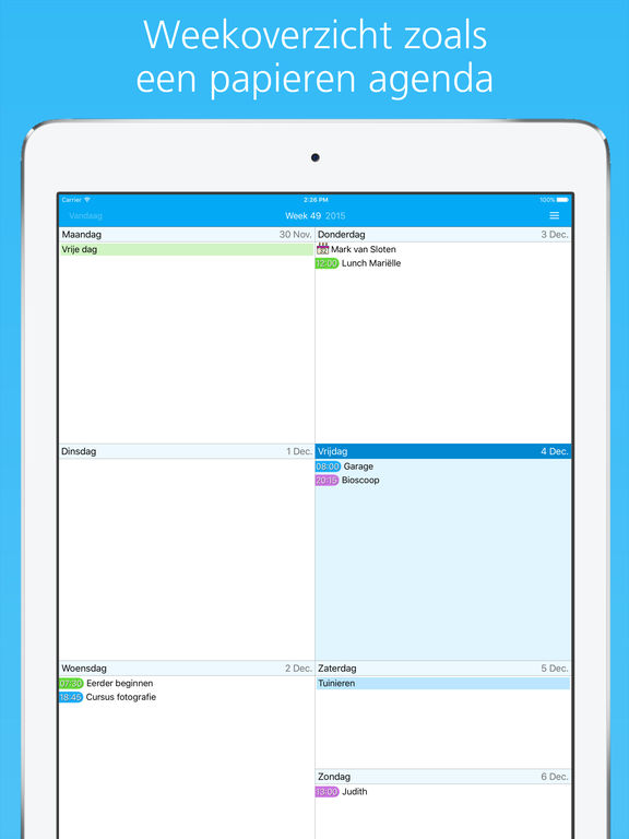 iPad schermafdruk 1