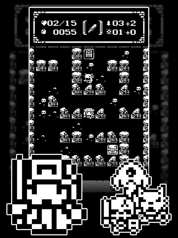 1-Bit Rogue: A dungeon crawler RPG! iPhone iPad