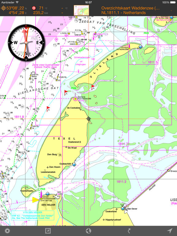 'Marine Imray Kaarten' in de App Store