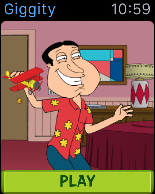 Family Guy: Mission Sachensuche Apple Watch