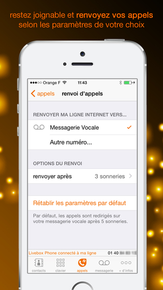 Capture d’écran iPhone 4