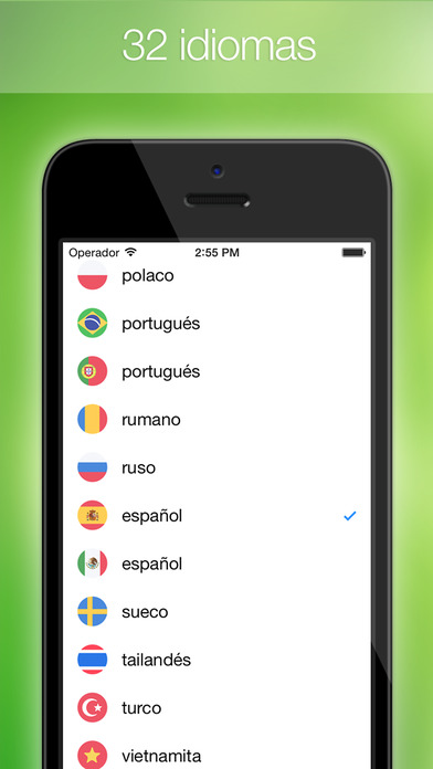 Captura de pantalla del iPhone 4