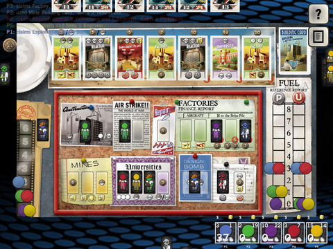 The Manhattan Project iPhone iPad Brettspiel