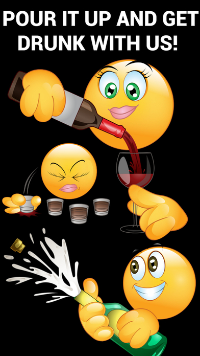 download Drunk Emoticons Keyboard - Adult Emojis & Extra Emojis By Emoji World apps 0