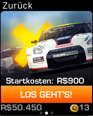 Real Racing 3 Apple Watch