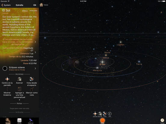 Captura de pantalla del iPad 5