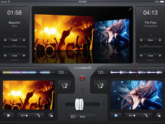 Captura de pantalla del iPad 1