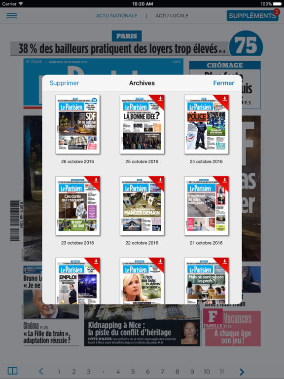 App Store Je N'arrive Pas A Telecharger Le journal Le Parisien dans l’App Store