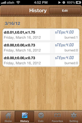 歩数計(Pedometer) screenshot1