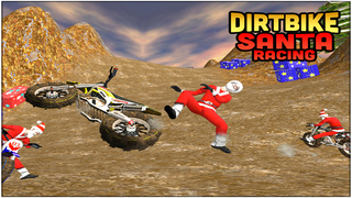 Dirt Bike Santa Racing screenshot1