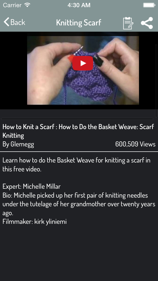 How To Knit - Knittin... screenshot1