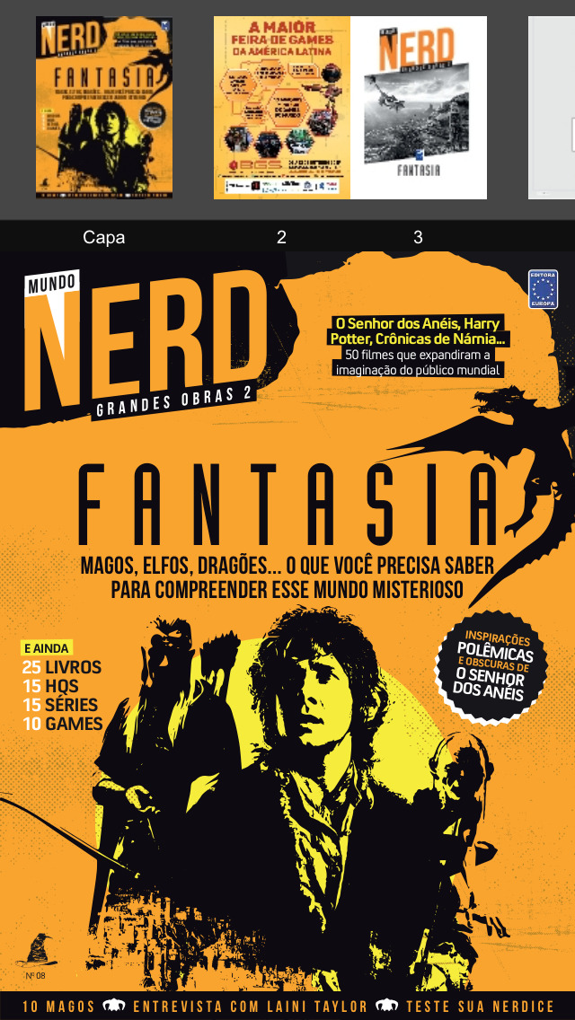 Revista Mundo Nerd screenshot1