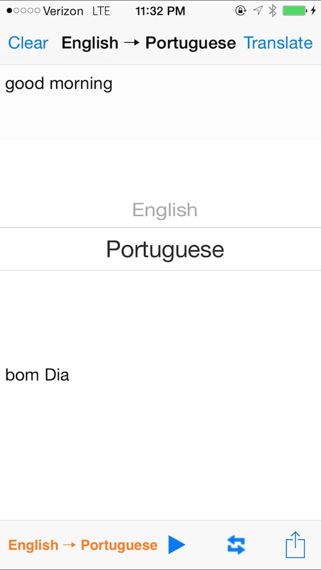 English Portuguese Tr... screenshot1