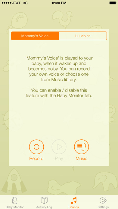 Baby Monitor & Alarm screenshot1