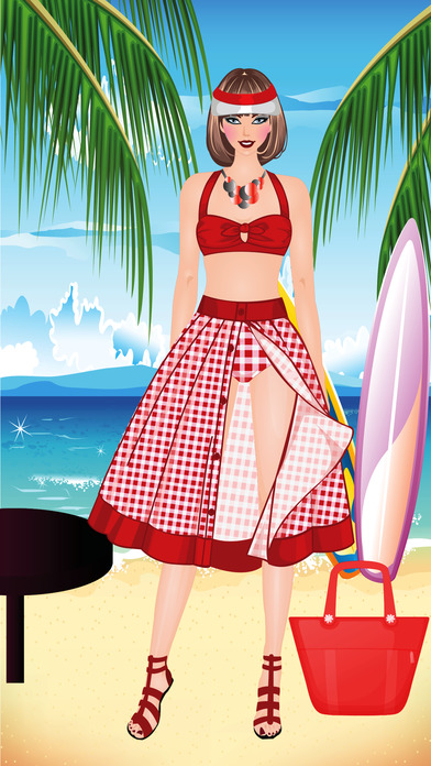ビキニファッションドレスアップとメイクアップゲームのおすすめ画像3