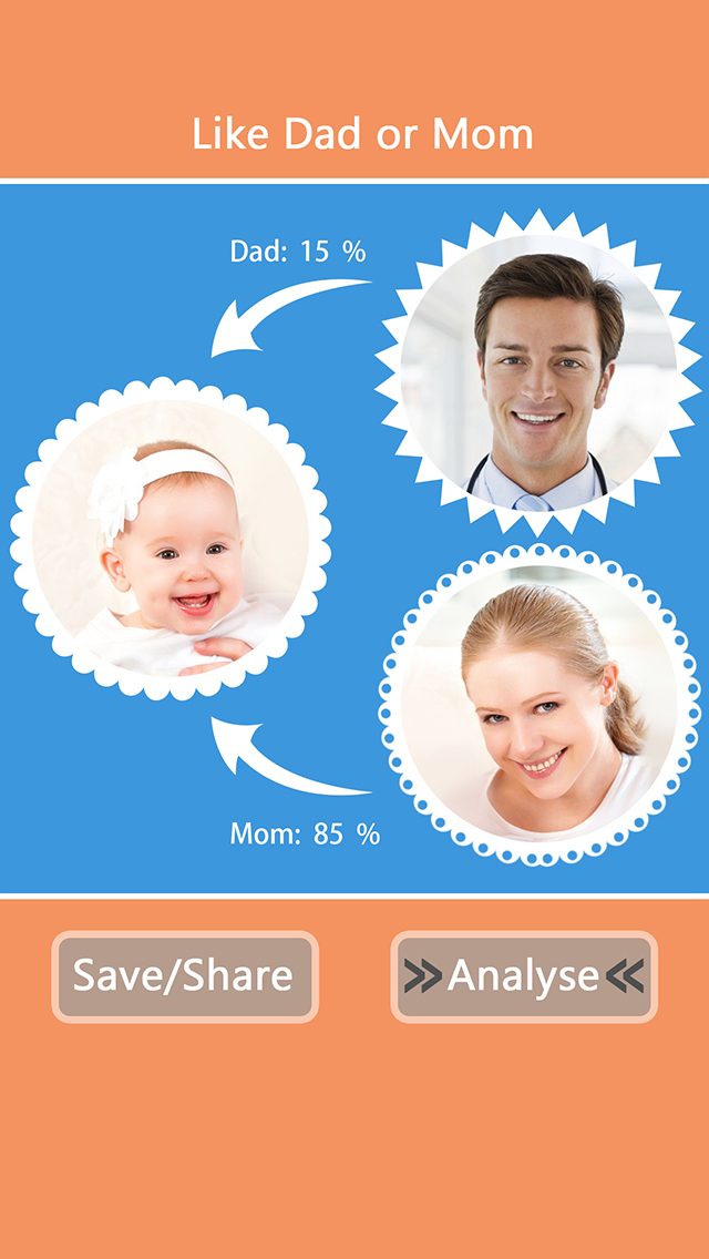 Like Dad or Mom？-  Do You Look Like Your Parent?のおすすめ画像1