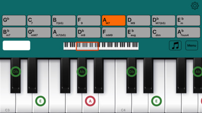 ピアノ コード マスター Lite screenshot1