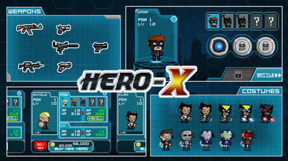 HERO-X: ヒーローX screenshot1