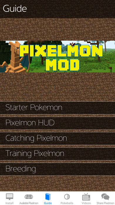 Pixelmon Mod for Mine... screenshot1