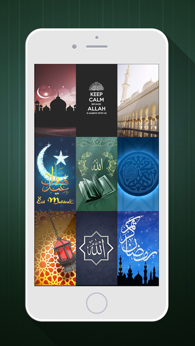 アッラーの壁紙 真のイスラムのロック画面用のアラビアシンボルとイスラム教徒の背景 Iphoneアプリ Applion