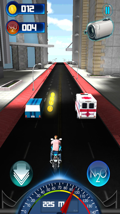 Iphone話題アプリ モータートラフィックライダー 無料グラセフ都市の車のオートバイレースゲームの評価 評判 口コミ