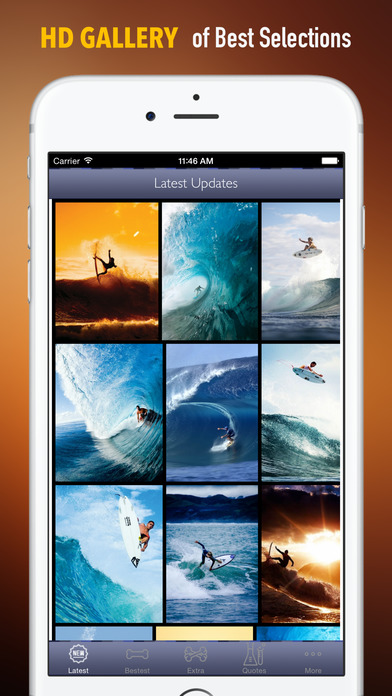壁紙hdサーフィン アート写真と背景を引用 Iphoneアプリ Applion