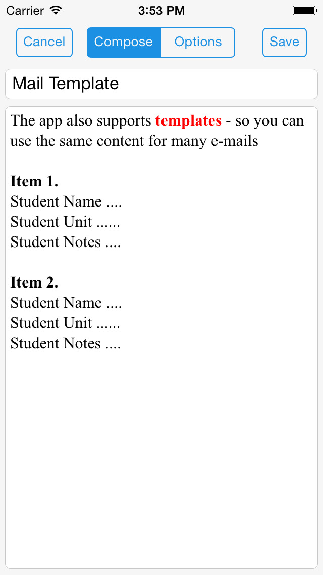 HTML Mail (HTML Mail ... screenshot1