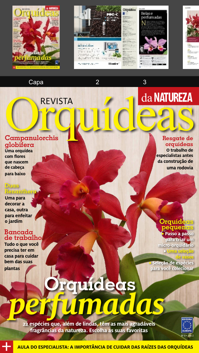 Revista Orquídeas da ... screenshot1