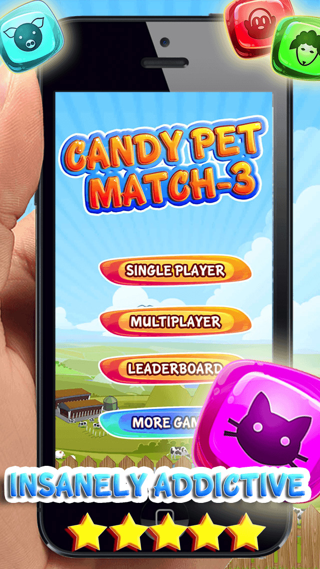 キャンディペットマッチ3 (Candy P... screenshot1