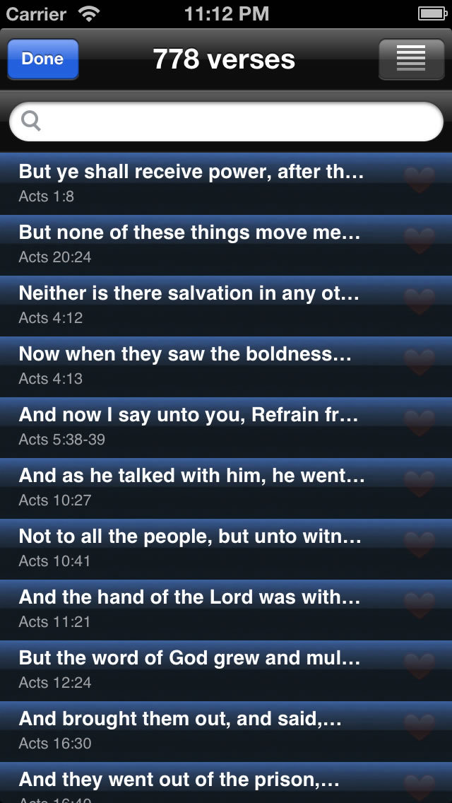 聖書の一節の世界 screenshot1