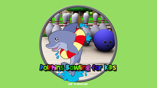 イルカの子供のためのボーリング - 無料ゲーム screenshot1
