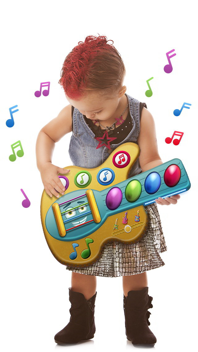 赤ちゃん用音楽玩具 ：子供向けの曲付きギター screenshot1