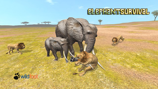 Elephant Survival Sim... screenshot1