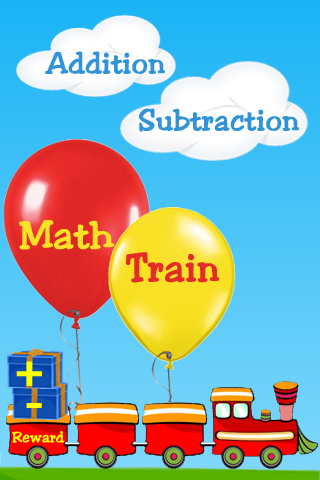 Math Train Free - Addition Subtraction for kids free app screenshot 1