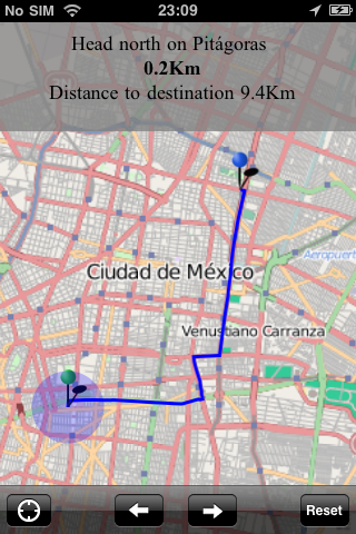 Mexico - Offline Map free app screenshot 3